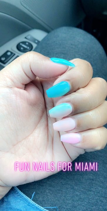 Sun Nails & Spa - Fun beautiful summery nails done by Kevin - Nail Salons Near Me - Rocklin, California