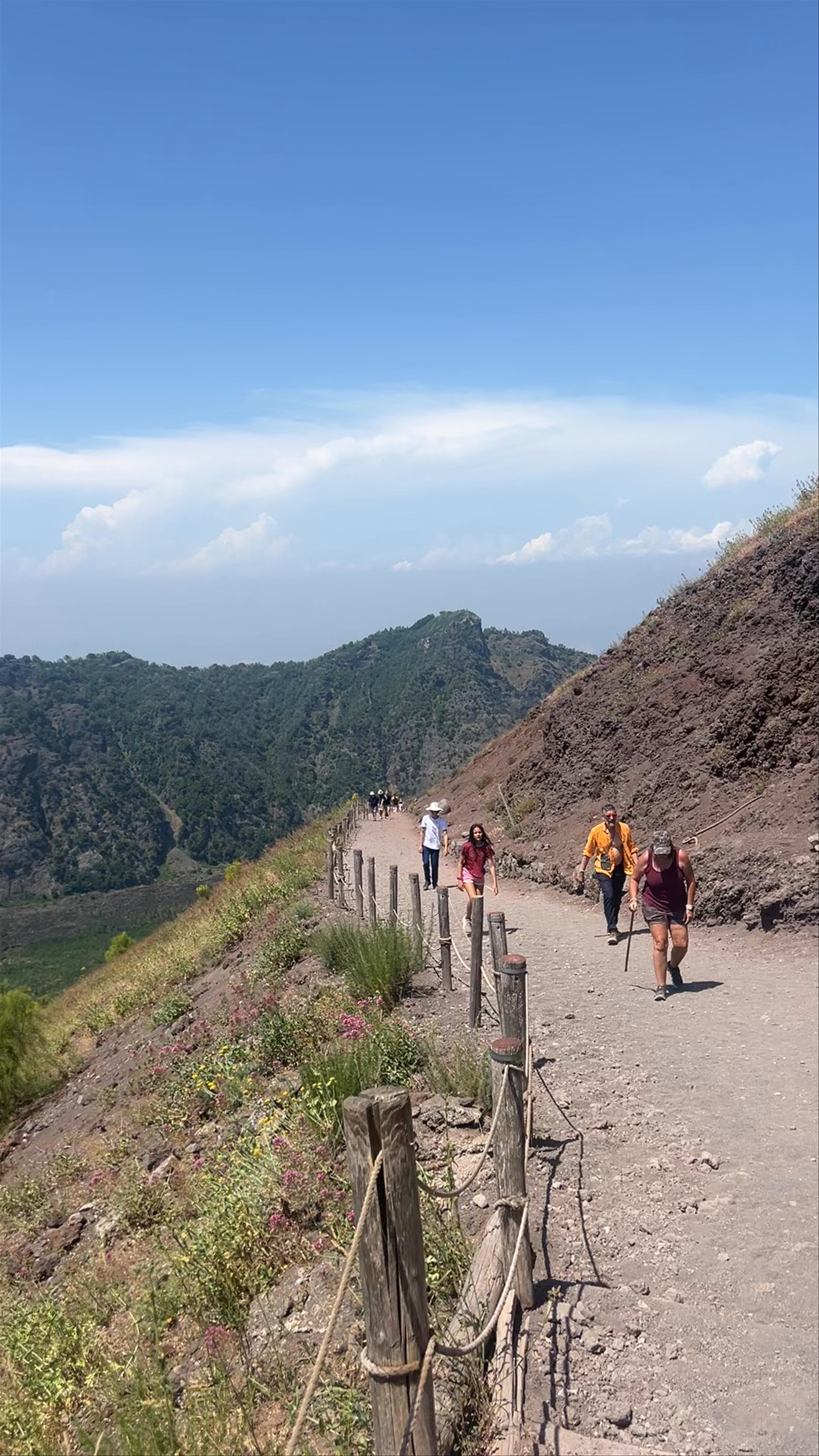 Hiking the Majestic Vesuvio in Vesuvius National Park, Italy