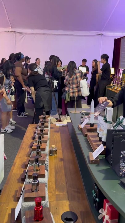 Daniel's Truth - Booth at the Korean expo - Candle Stores Near Me - Buena Park, California