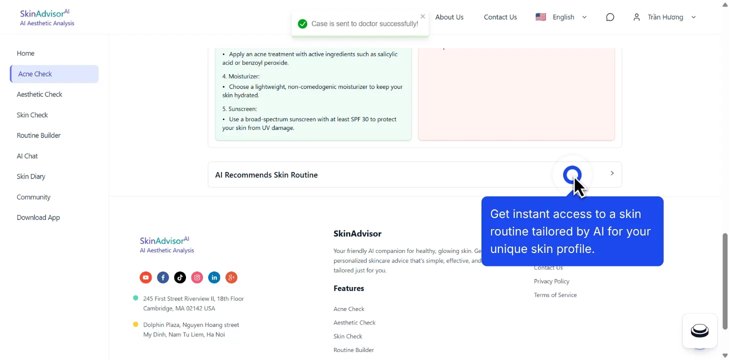 SkinAdvisor AI image 1