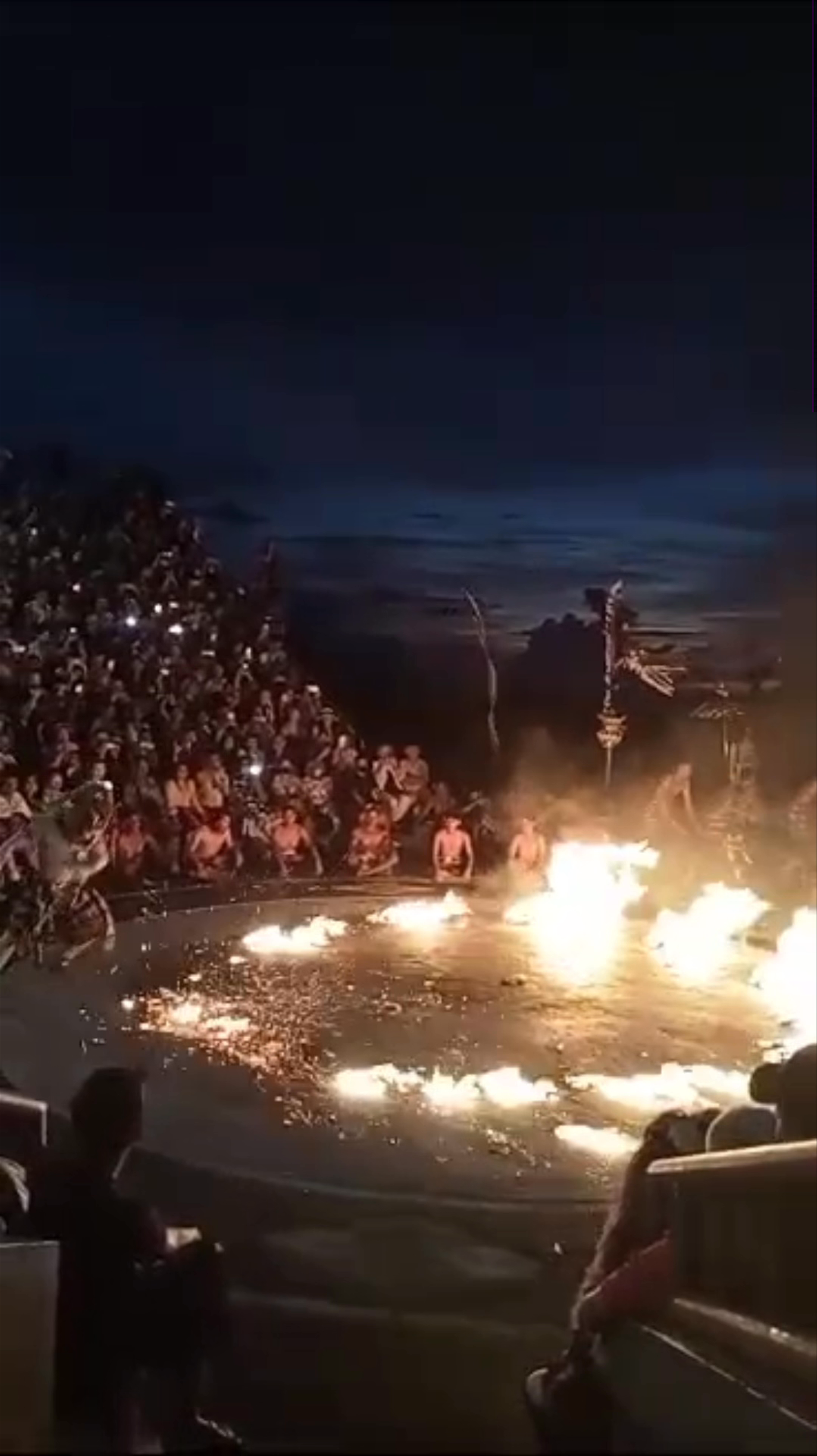 Kecak Dance Amphitheater Uluwatu Temple