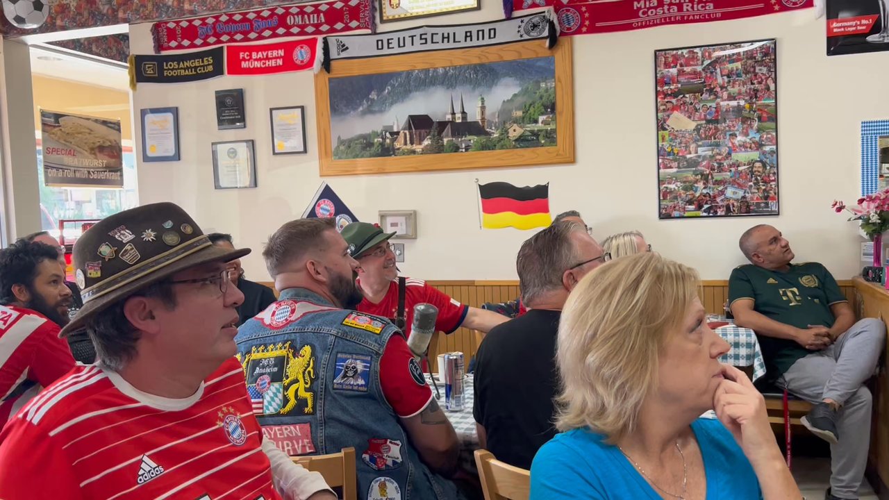 Continental Deli - Lively crowd in the deli watching soccer (football). - Delis Near Me - La Habra, California