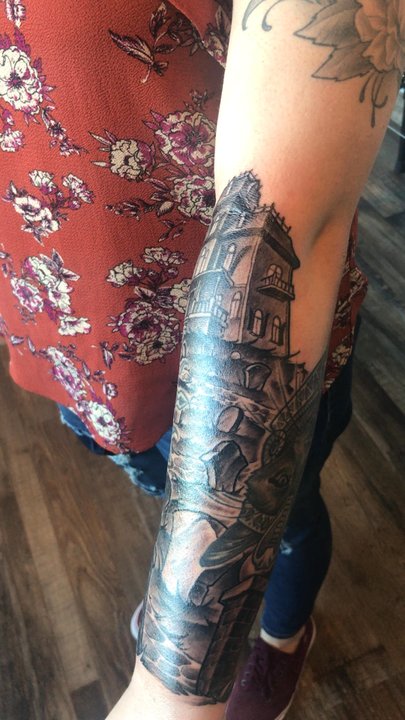 Fianna Studio - My latest tattoo 9/28/17 - Tattoo Near Me - Auburn, Maine