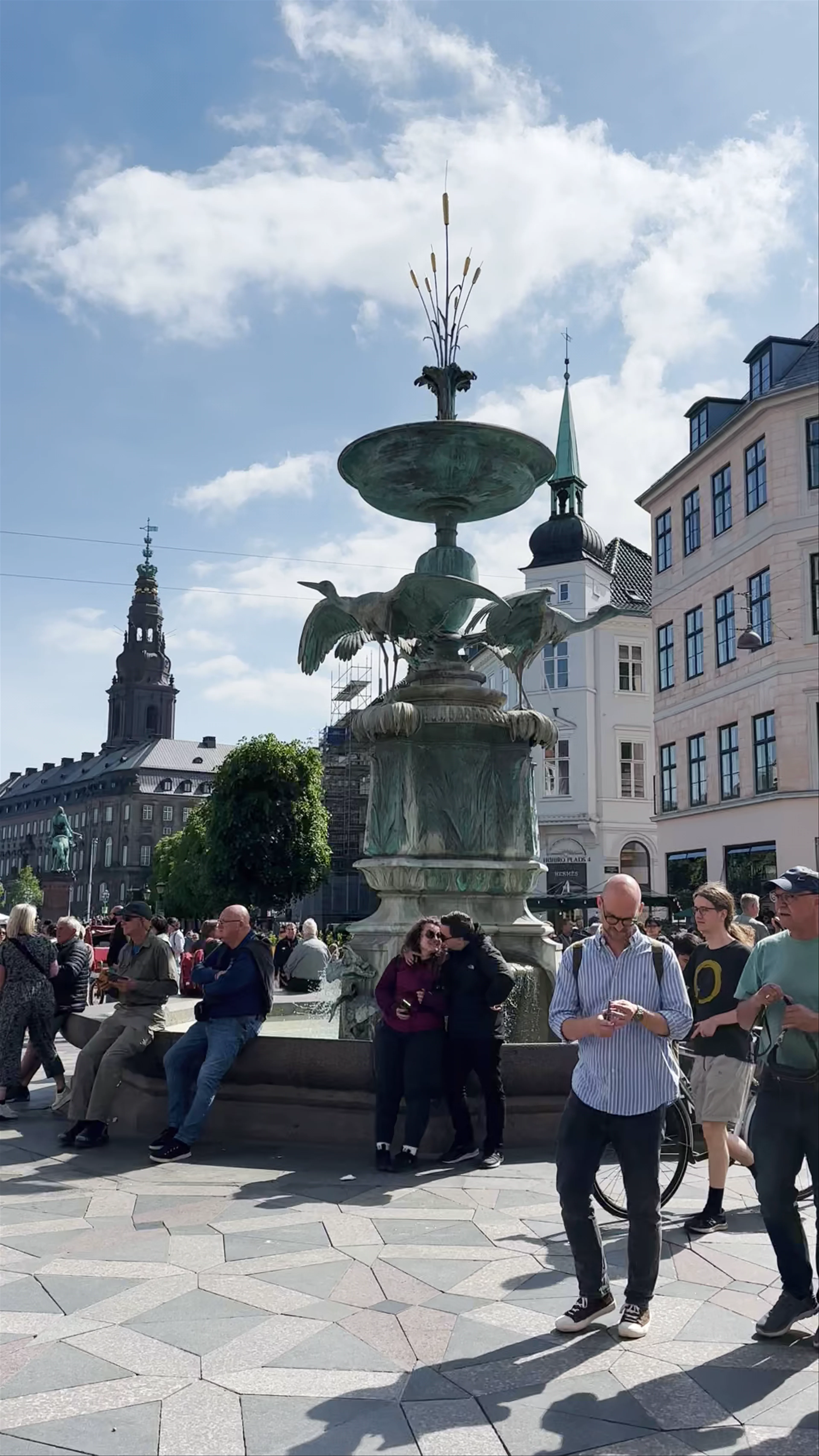 Stork Fountain, Amagertorv