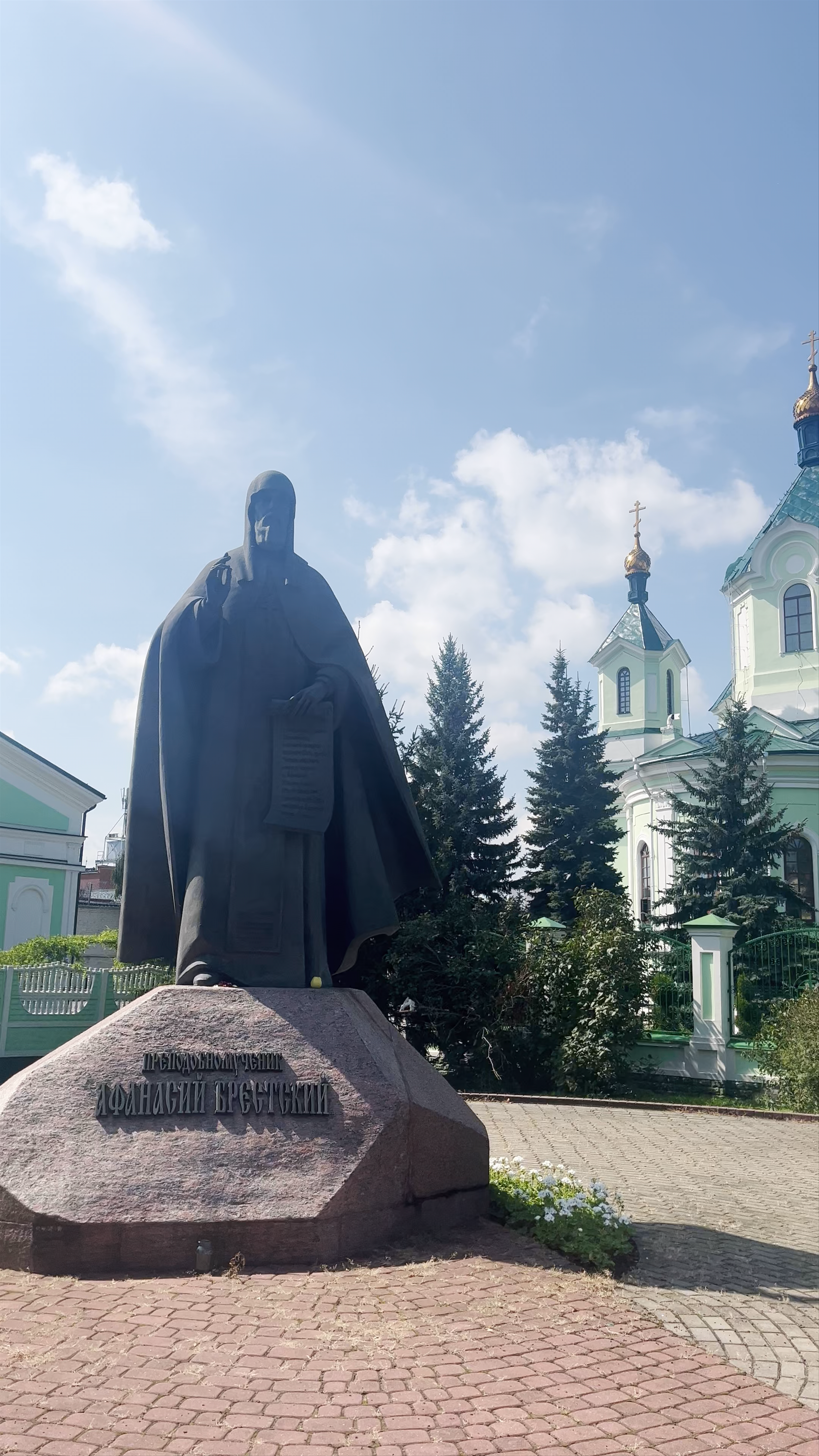 Saint Simeon Stolpnik Cathedral and Monument in Brest, Belarus