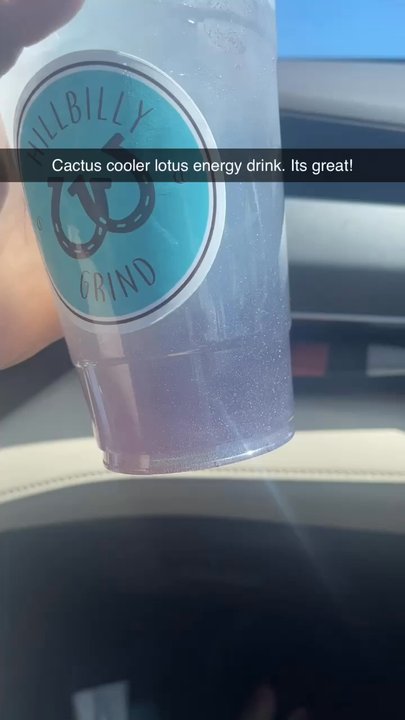 Our place diner - Cactus Cooler Lotus Energy Drink from Hillbilly Grind - Diners Near Me - Golden Valley, Arizona