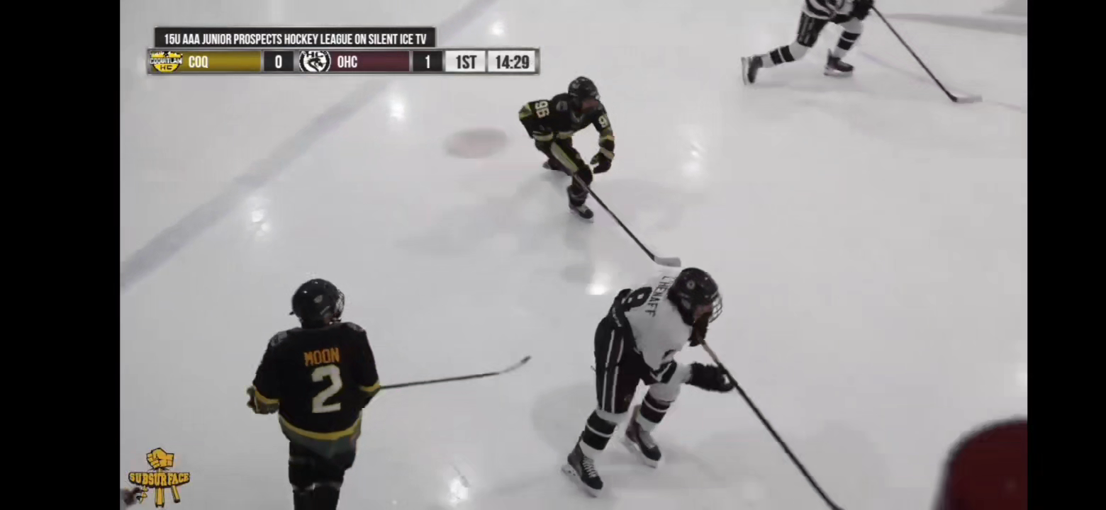 Brady L'Henaff's Lightning Fast Assist: Okanagan HC 15U Highlights