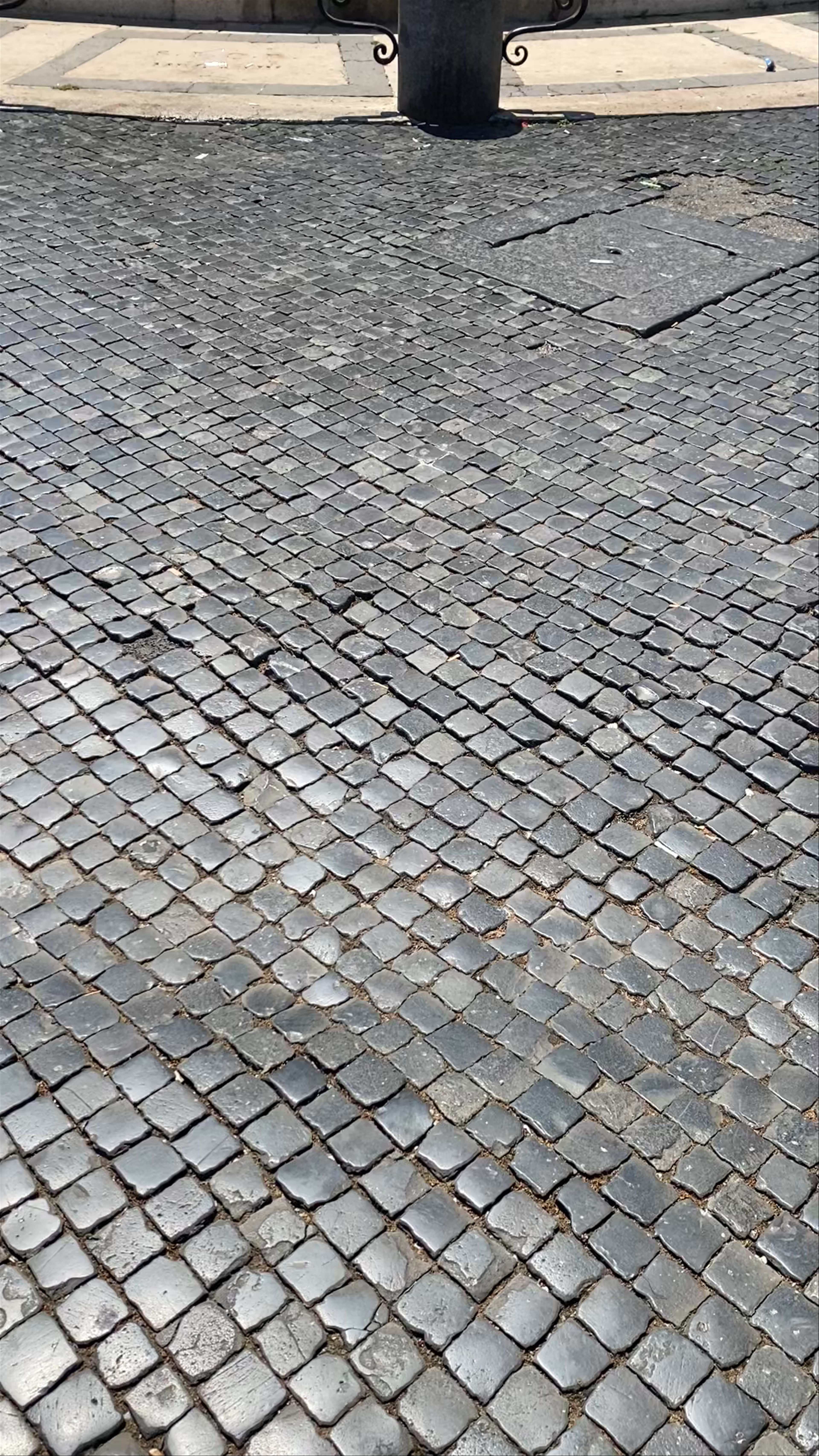 Tre Fontane Square and Fountain Walkthrough in Rome