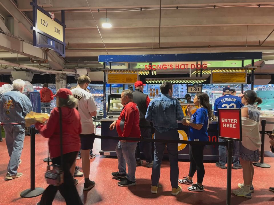Ssong's Hotdog - Look at this long line! - Hot Dogs Near Me - Washington, DC, District of Columbia