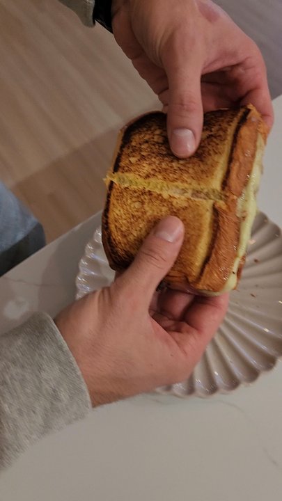 La Bella Cafe - Rainbow grilled cheese is not only cool looking, it's delicious as well. Grandkids loved it! - Coffee & Tea Near Me - Verona, New Jersey