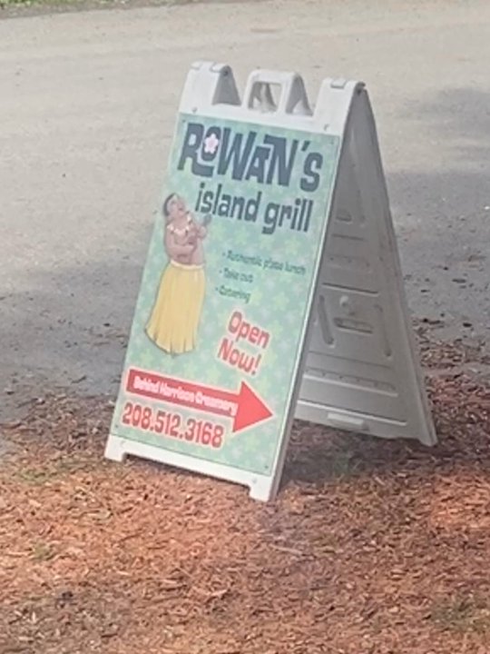 Rowan's Island Grill - Behind the ice cream shop, this hidden gem! Better than ice cream! - Food Trucks Near Me - Harrison, Idaho