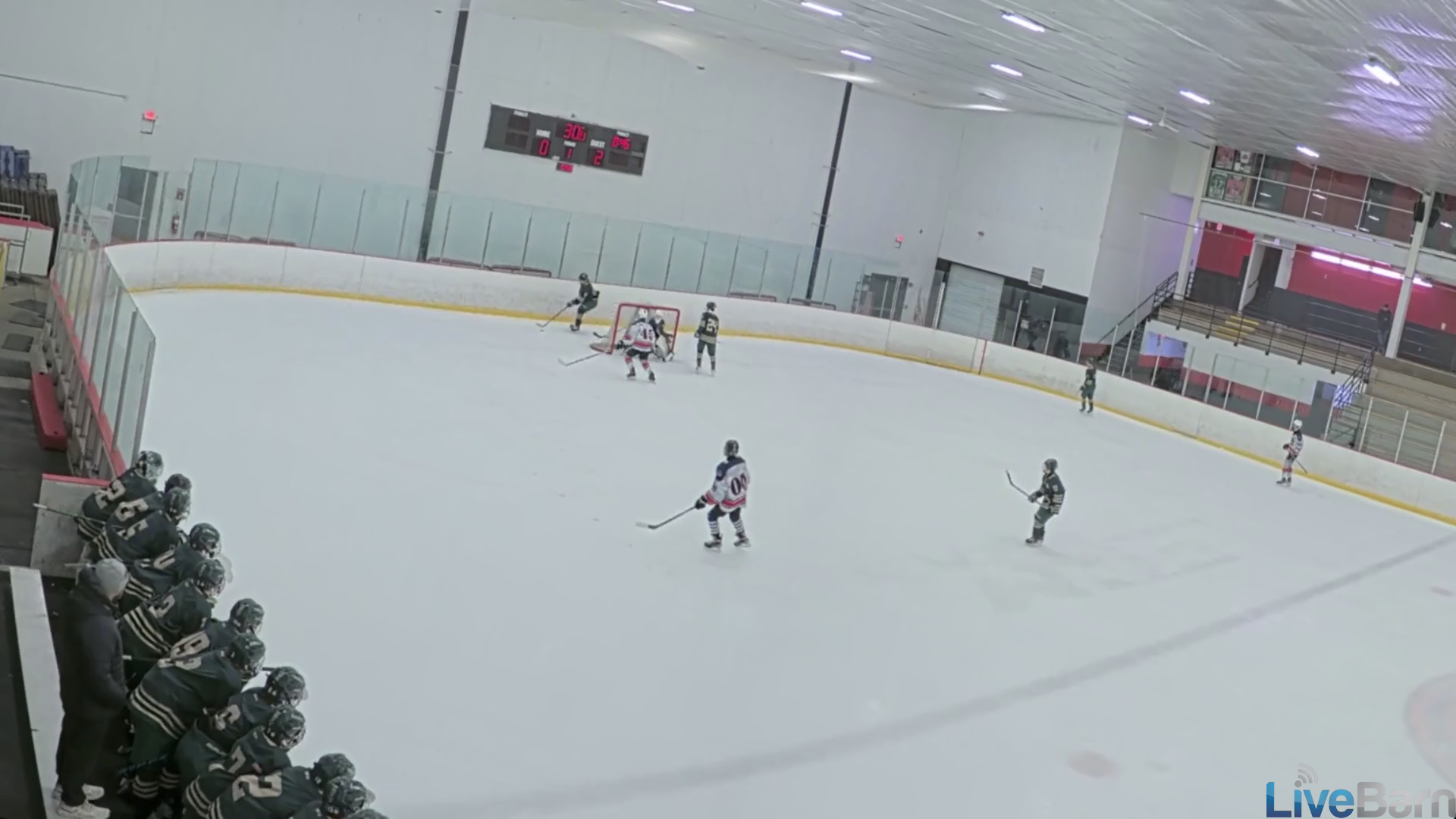Logan McGinn - vs. Boston Hockey Acadey- Big Hit - East Coast Militia 14UAAA #45