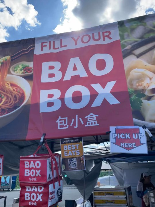 Bao Box - Bao Box booth at the Taste of NW festival - Noodles Near Me - Covington, Washington