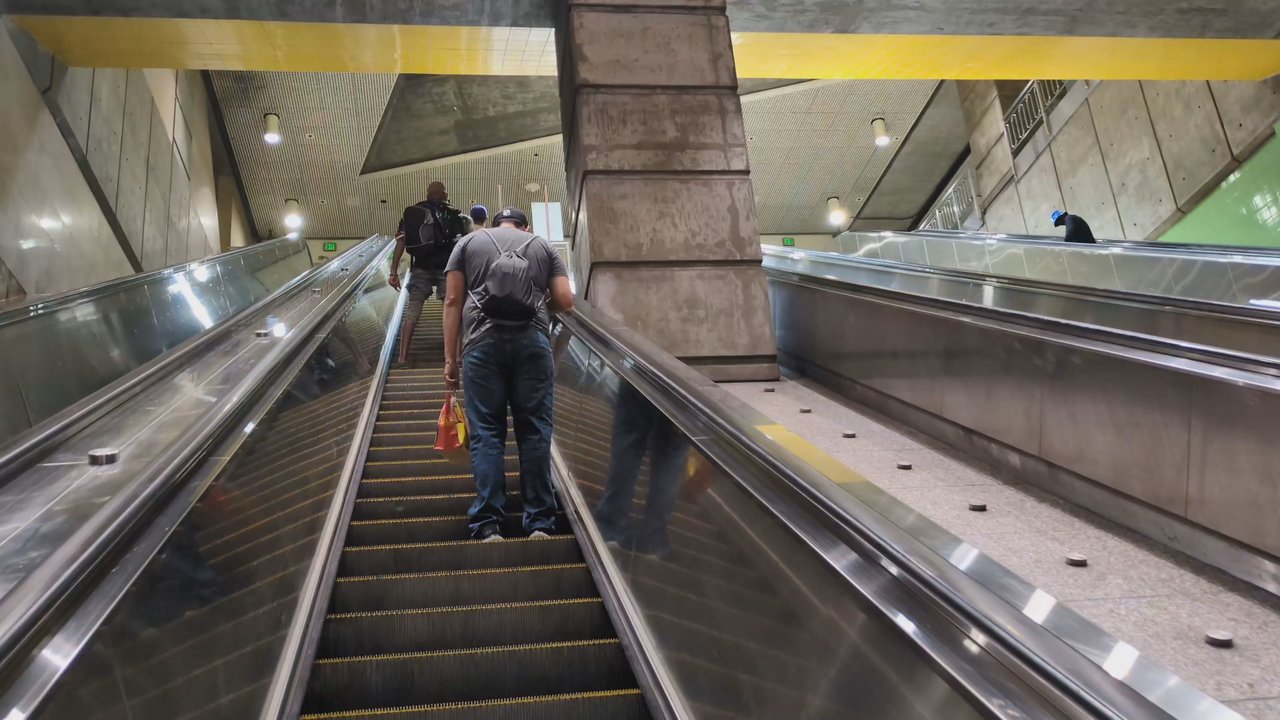 Metro D Line - Wilshire/Vermont Station at the D Line (formerly Red Line) - Public Transportation Near Me - Los Angeles, California