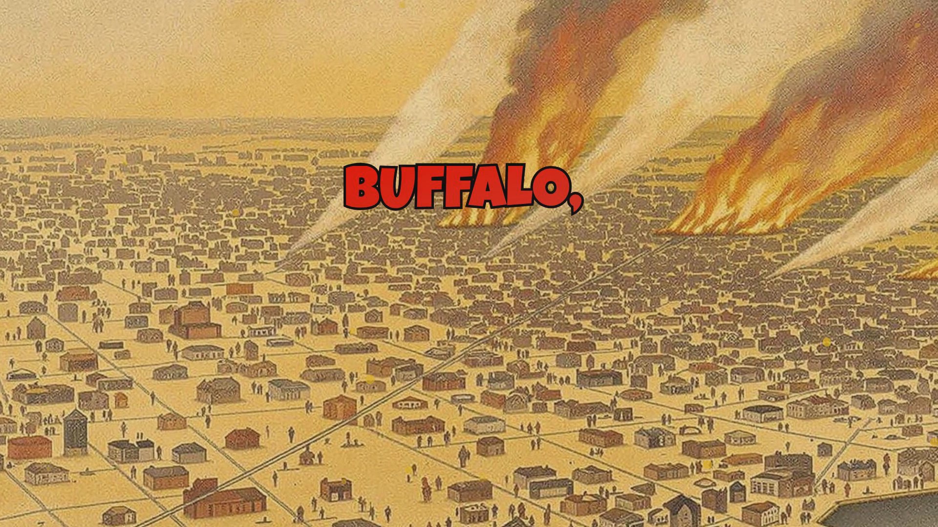 The Great Fire of Buffalo: A Devastating Blaze in 1813