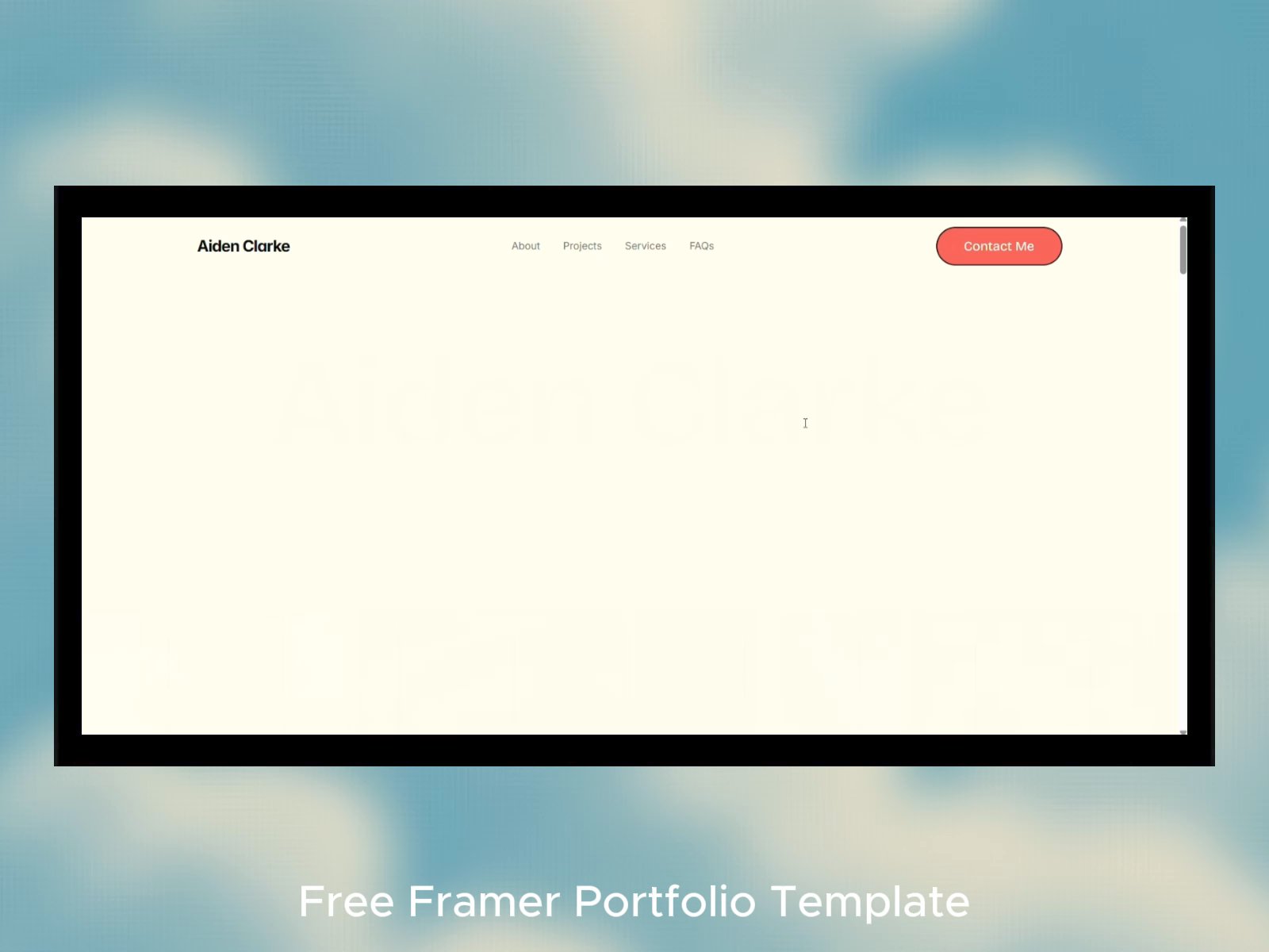 Designer Portfolios