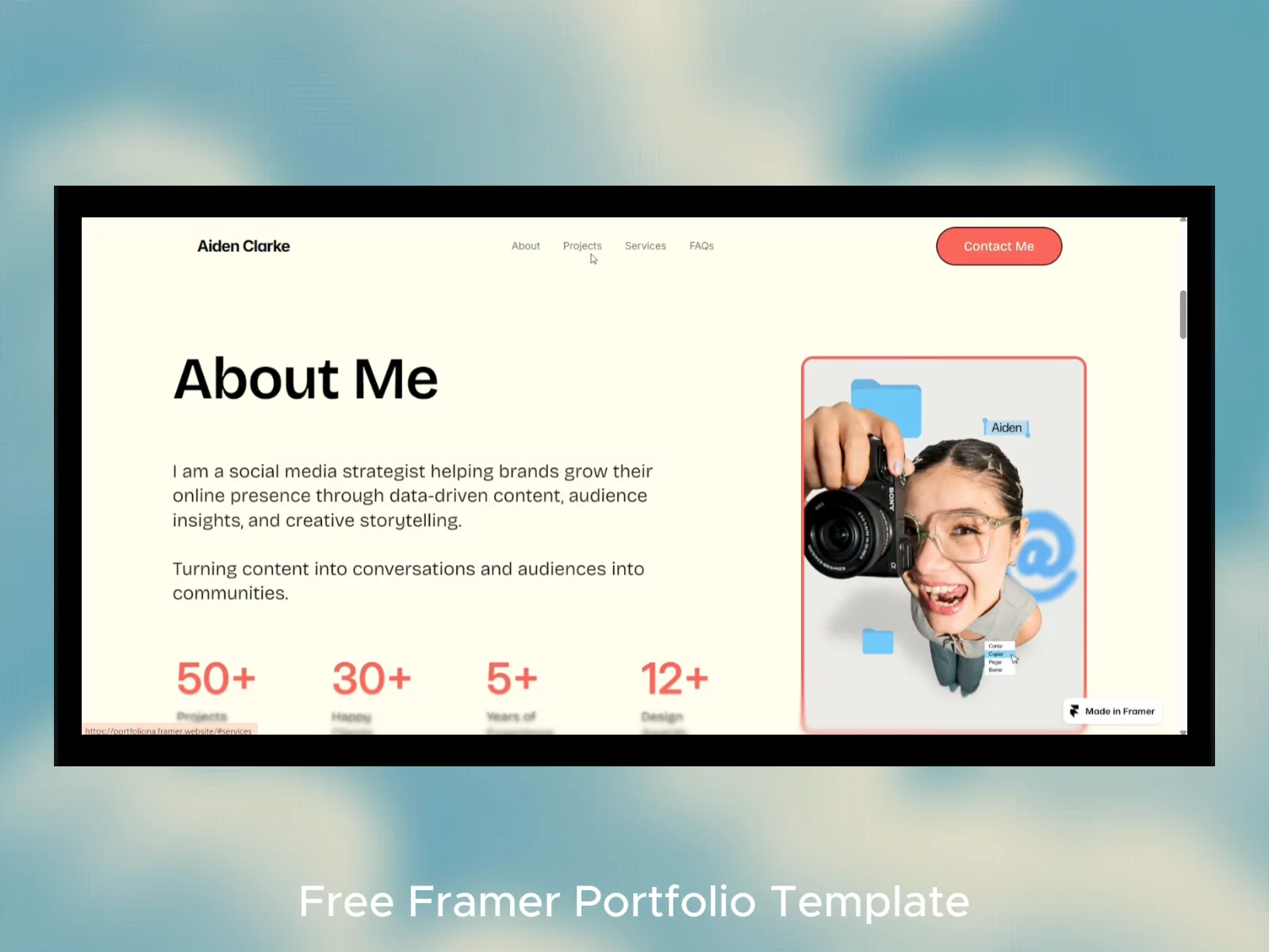 Designer Portfolios