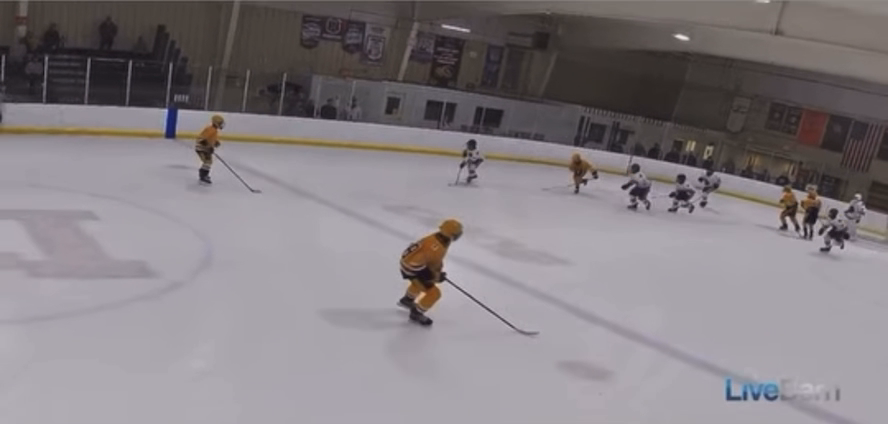 Nick Cichosz: Stunning End-to-End Goal with the Chicago Phantoms 14U AAA