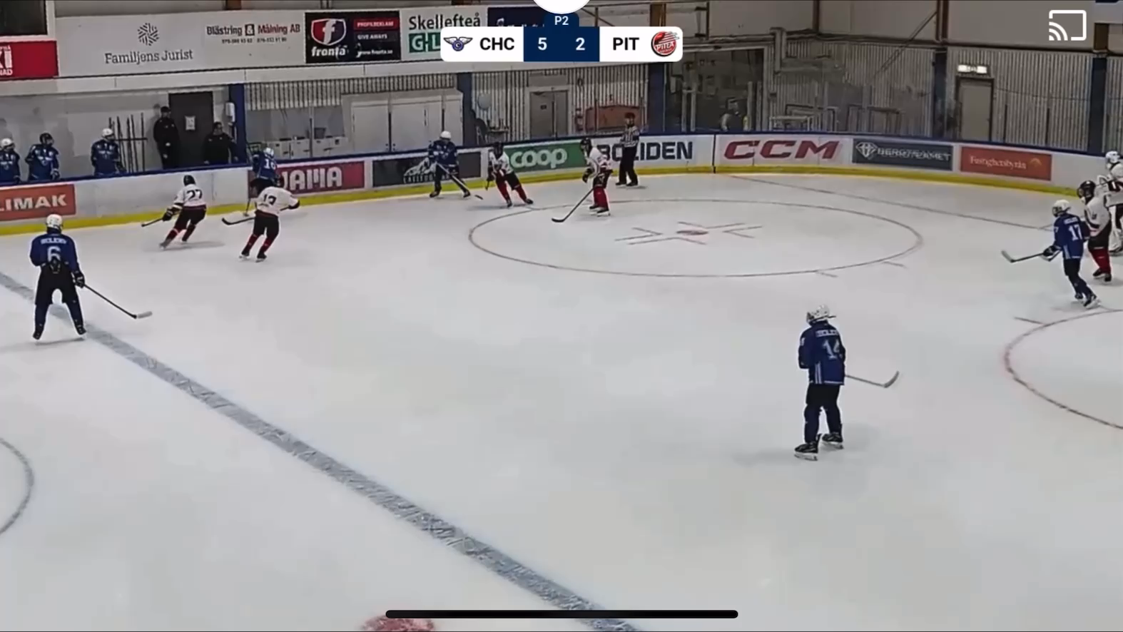 Jokubas Razmas: Stunning Goal Against Pitea - Clemensnäs HC U16 Highlights