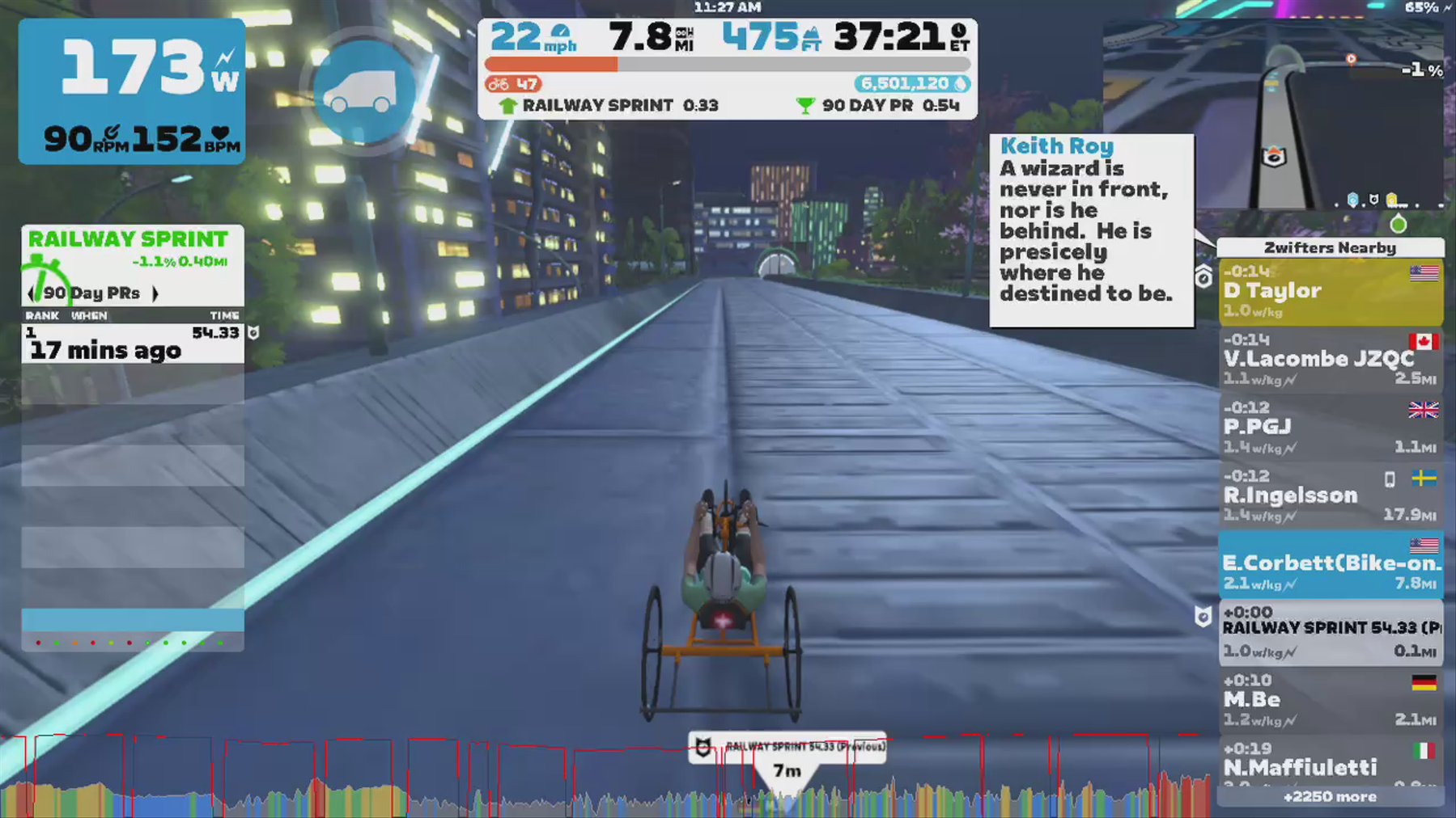 Zwift - Pacer Group Ride: Railways and Rooftops in Makuri Islands with Taylor