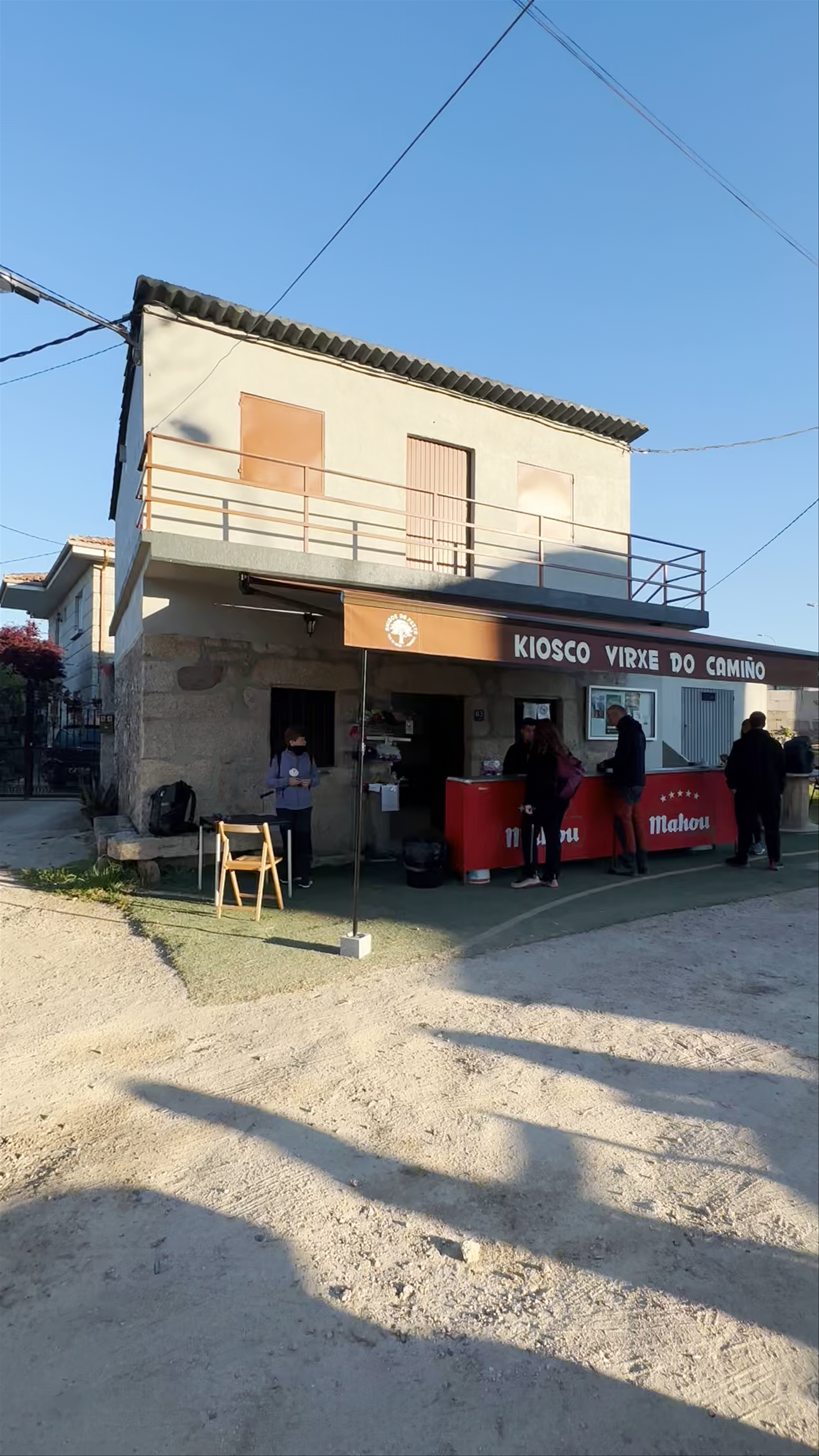 Kiosko no camiño Amigos da festa