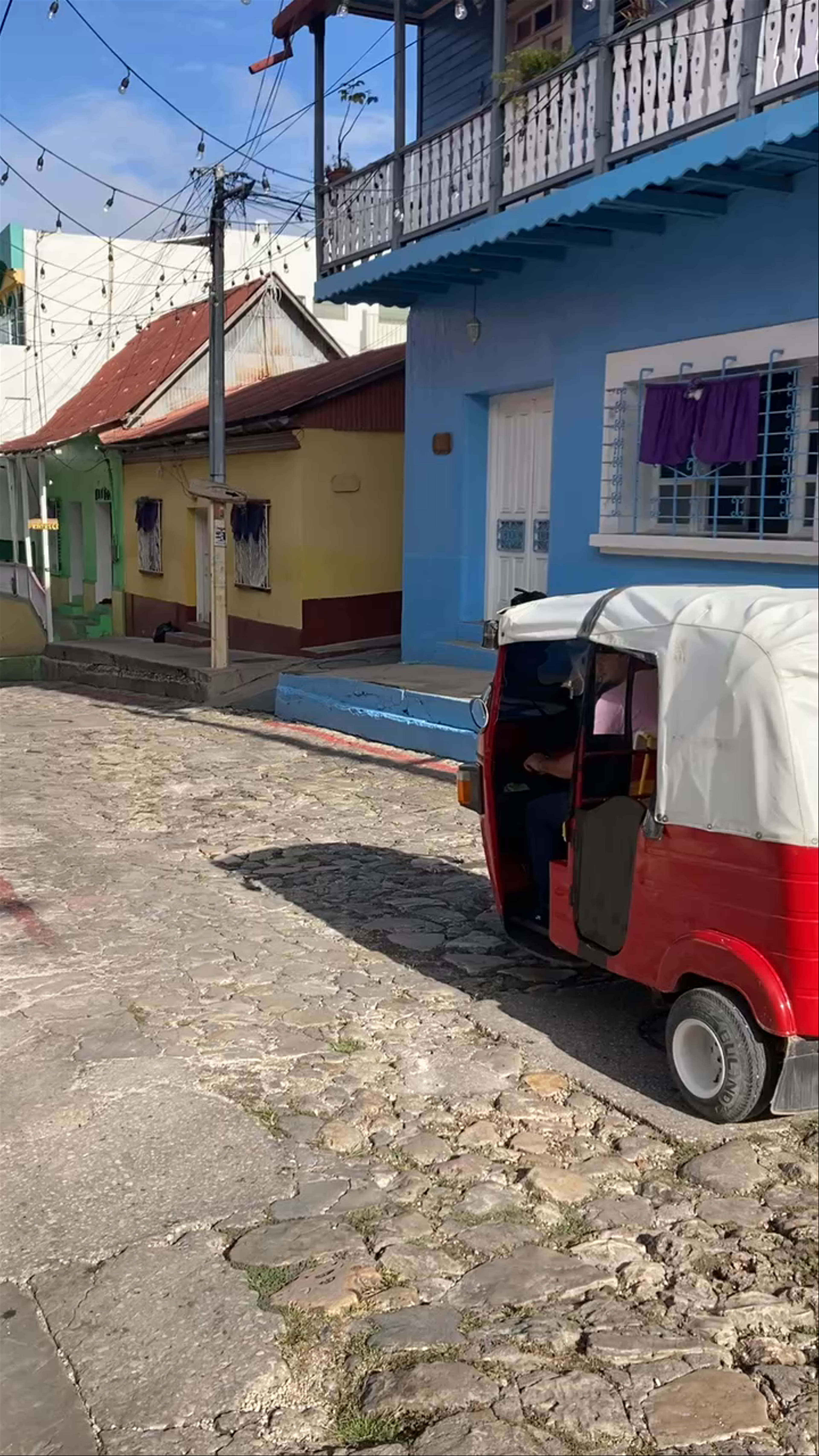 Vibrant Streets of Flores, Guatemala: Colorful Colonial Charm