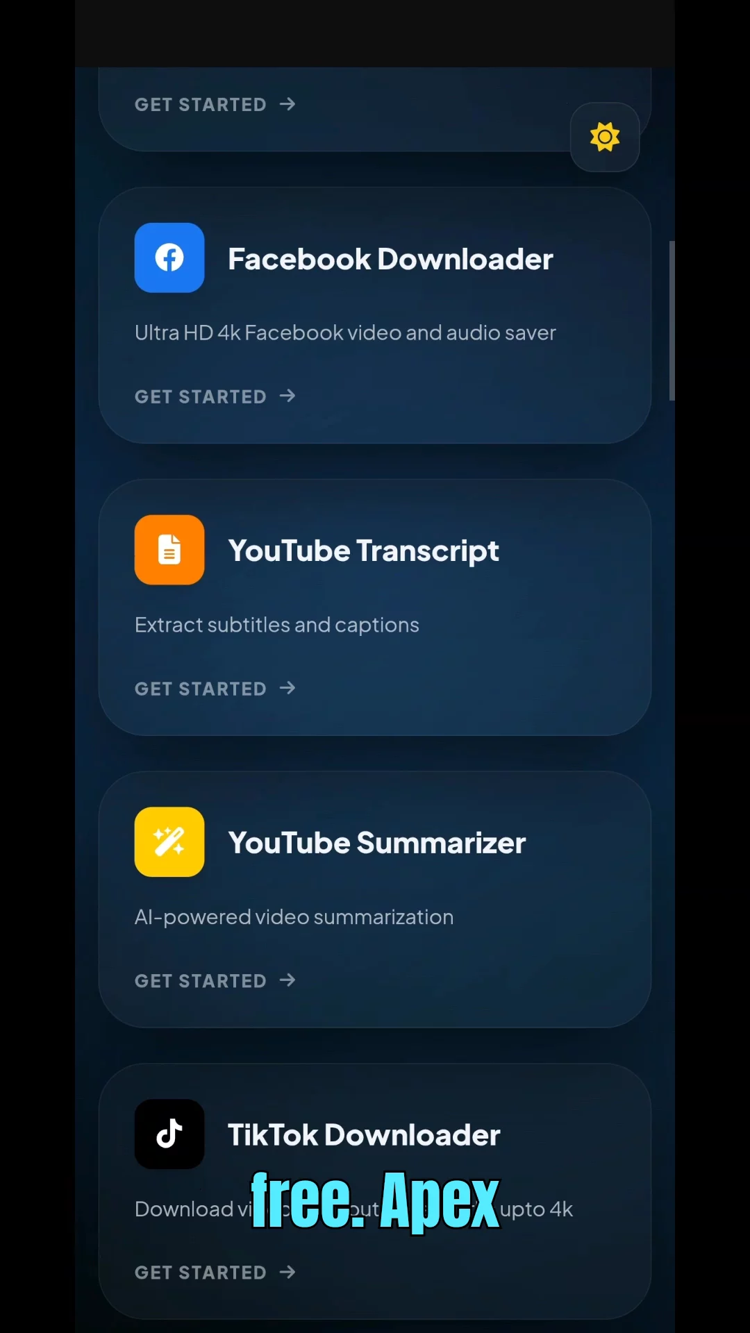 ApexGrab - 4k Social Media videos downloader image 1
