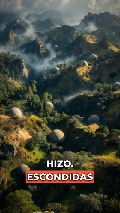 AI-generated video: En Jalisco hay decenas de esferas de piedra perfectas de