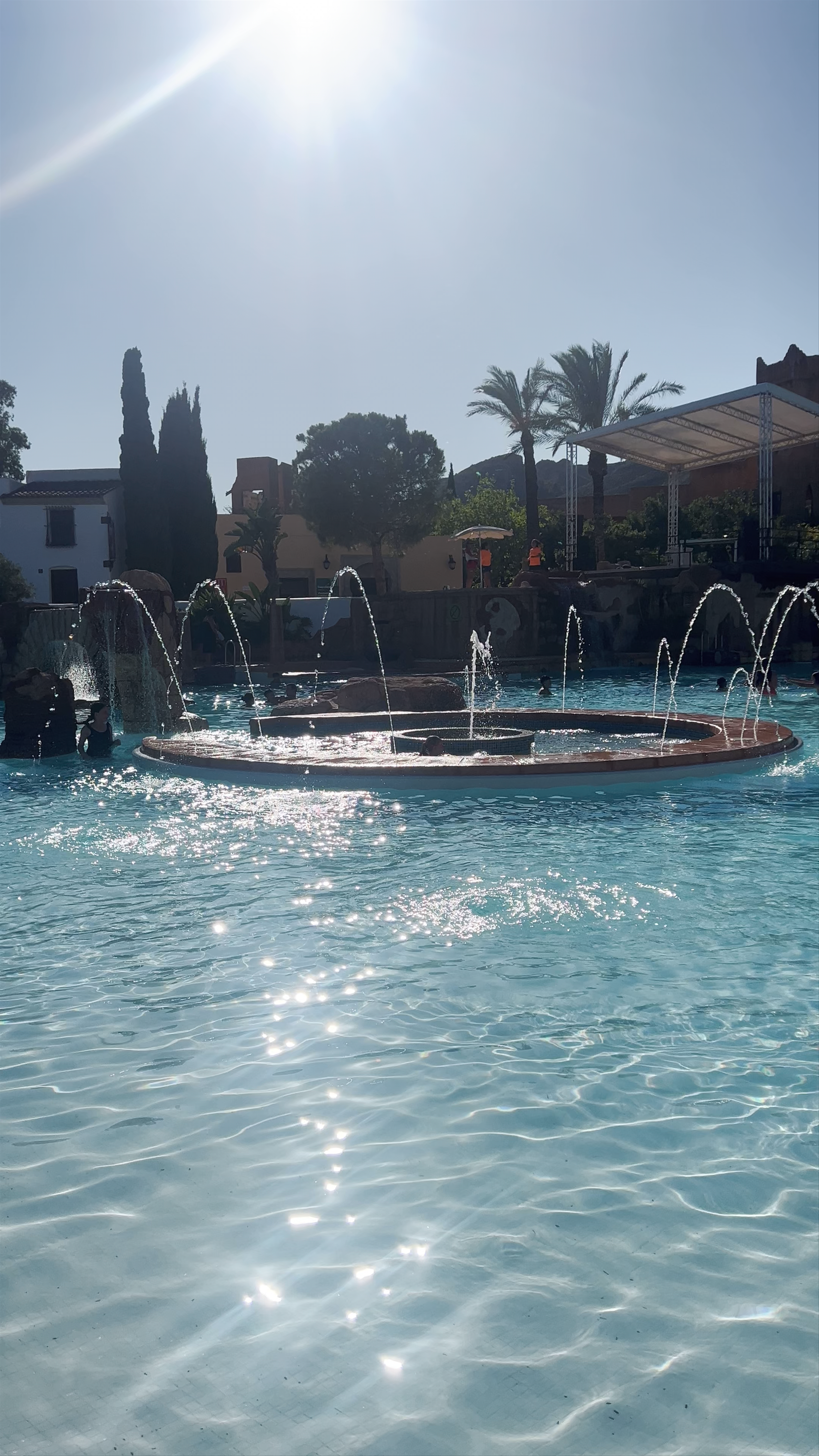 Sunny Poolside Escape at Terra Mítica, Benidorm