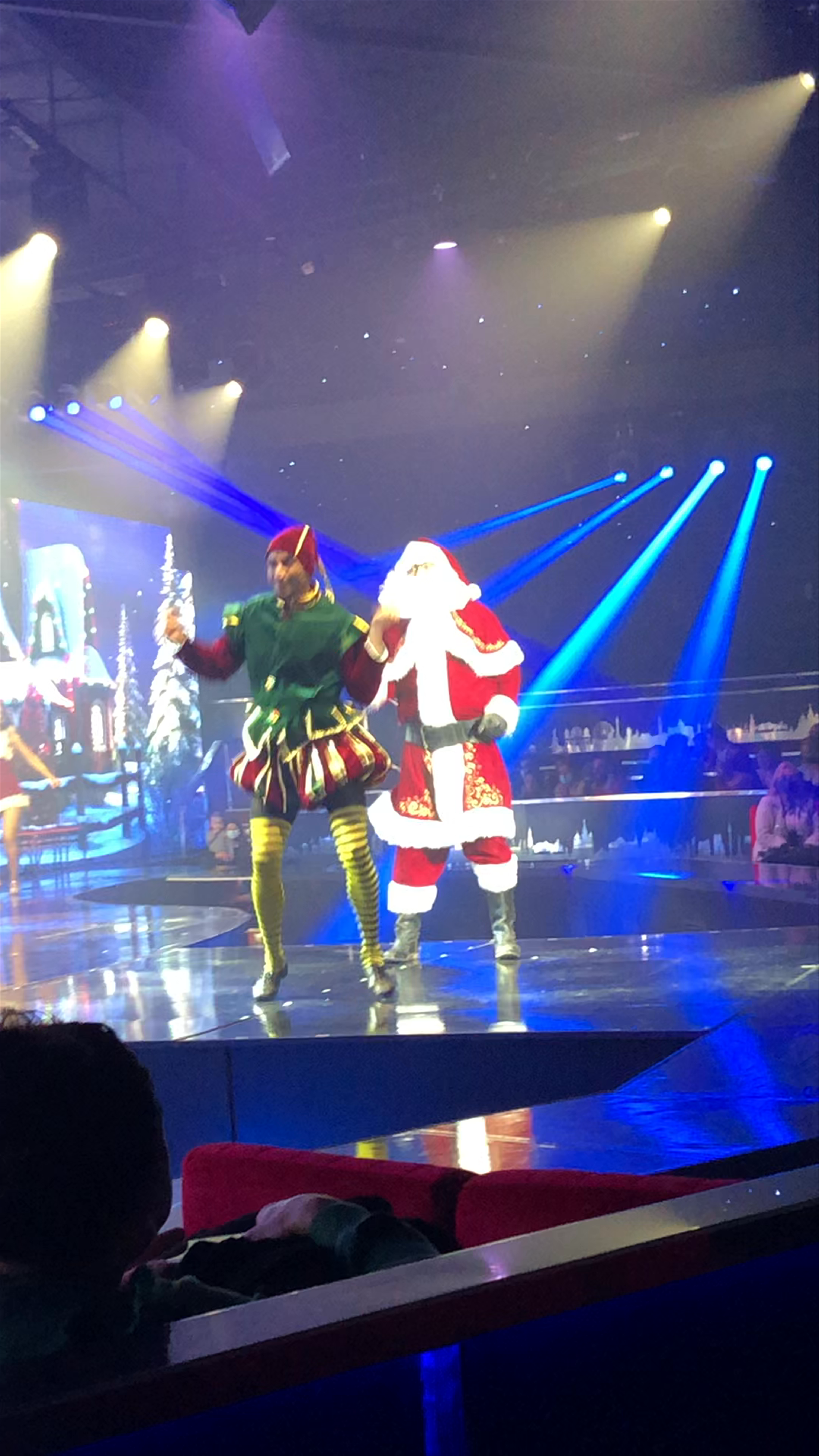 Festive Holiday Show Featuring Santa and Elves at Son Amar