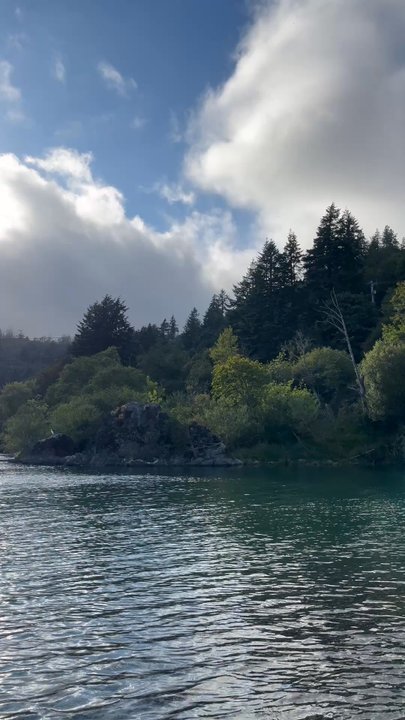 Riverside RV Resort - A quick video of the river by the park. - RV Parks Near Me - Brookings, Oregon