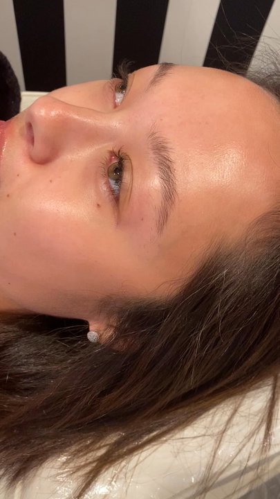 Pink Ink Makeup - Before Catwalk Brows - Permanent Makeup Near Me - Glendale, California
