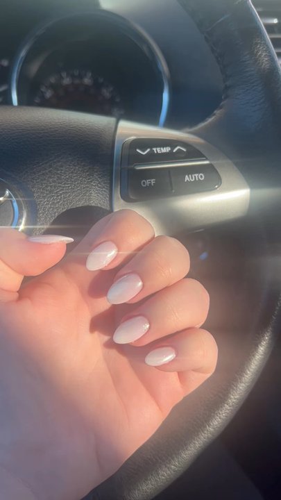 Resort Nail Spa - Dip Powder with Chrome layer and Tips - Nail Salons Near Me - Fort Worth, Texas