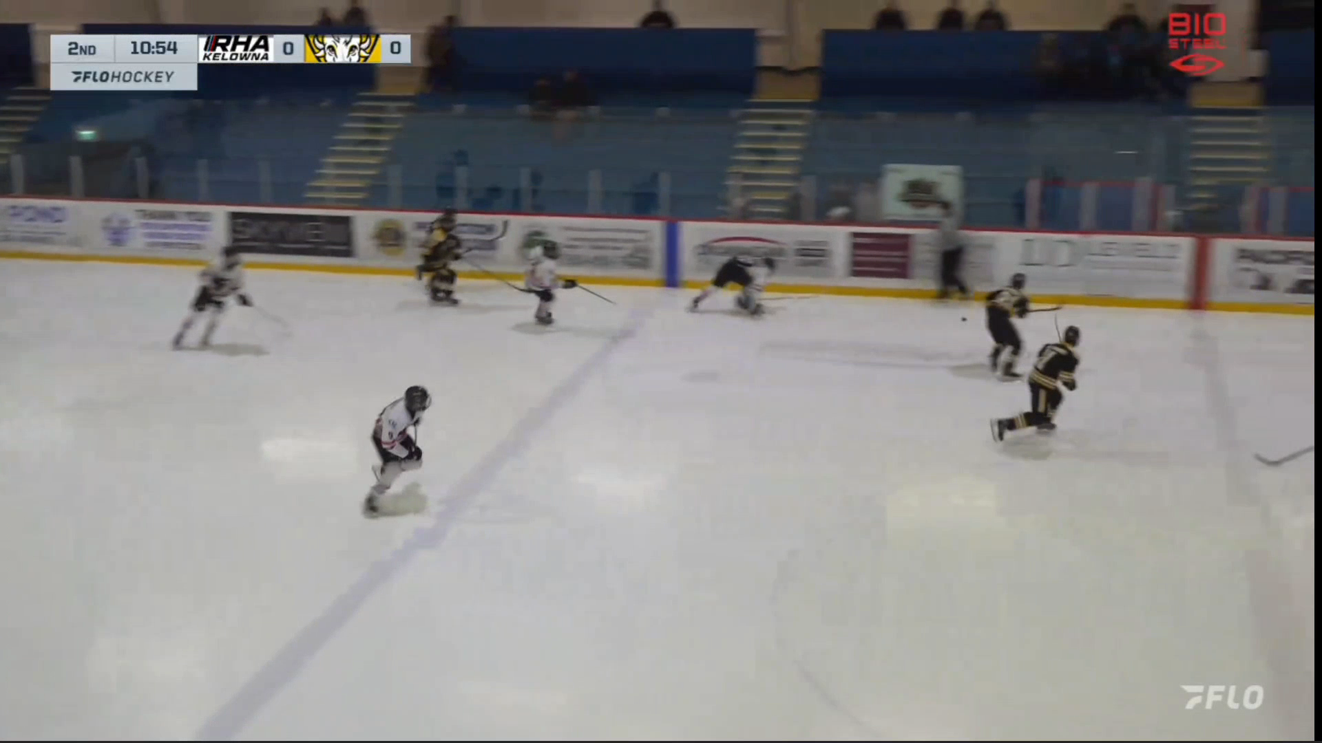 Quick Zone Exit Leads to 2 on 1 at CSSHL Playoffs in Penticton, BC