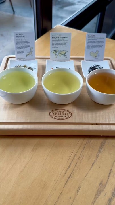 Smith Teamaker - Tea flight - Tea Rooms Near Me - Portland, Oregon