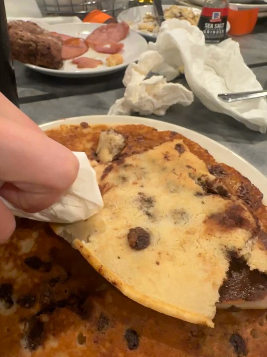 Twisted Biscuit Brunch - Pancake smelled and tasted like playdough - Bars Near Me - Edwardsville, Illinois