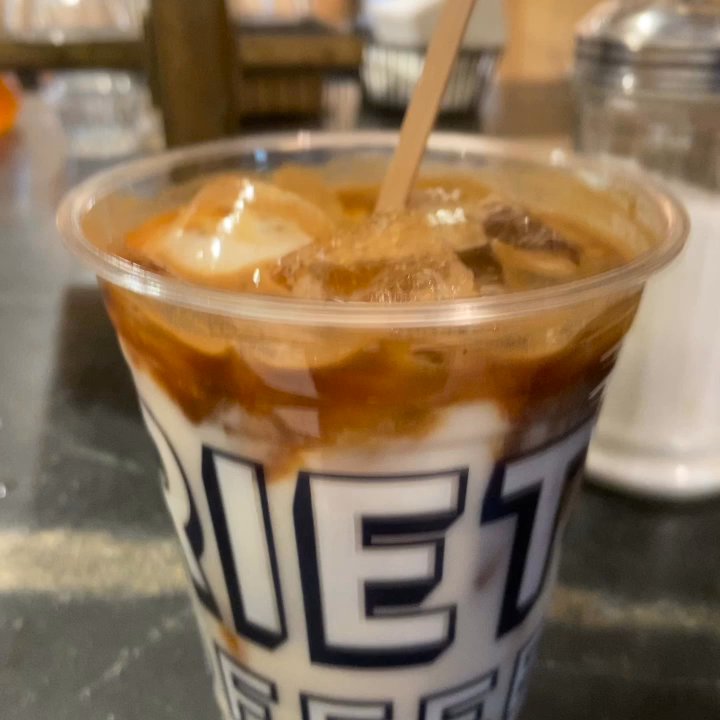 Variety Coffee Roasters - ice latte almond milk - Coffee Roasteries Near Me - New York, New York
