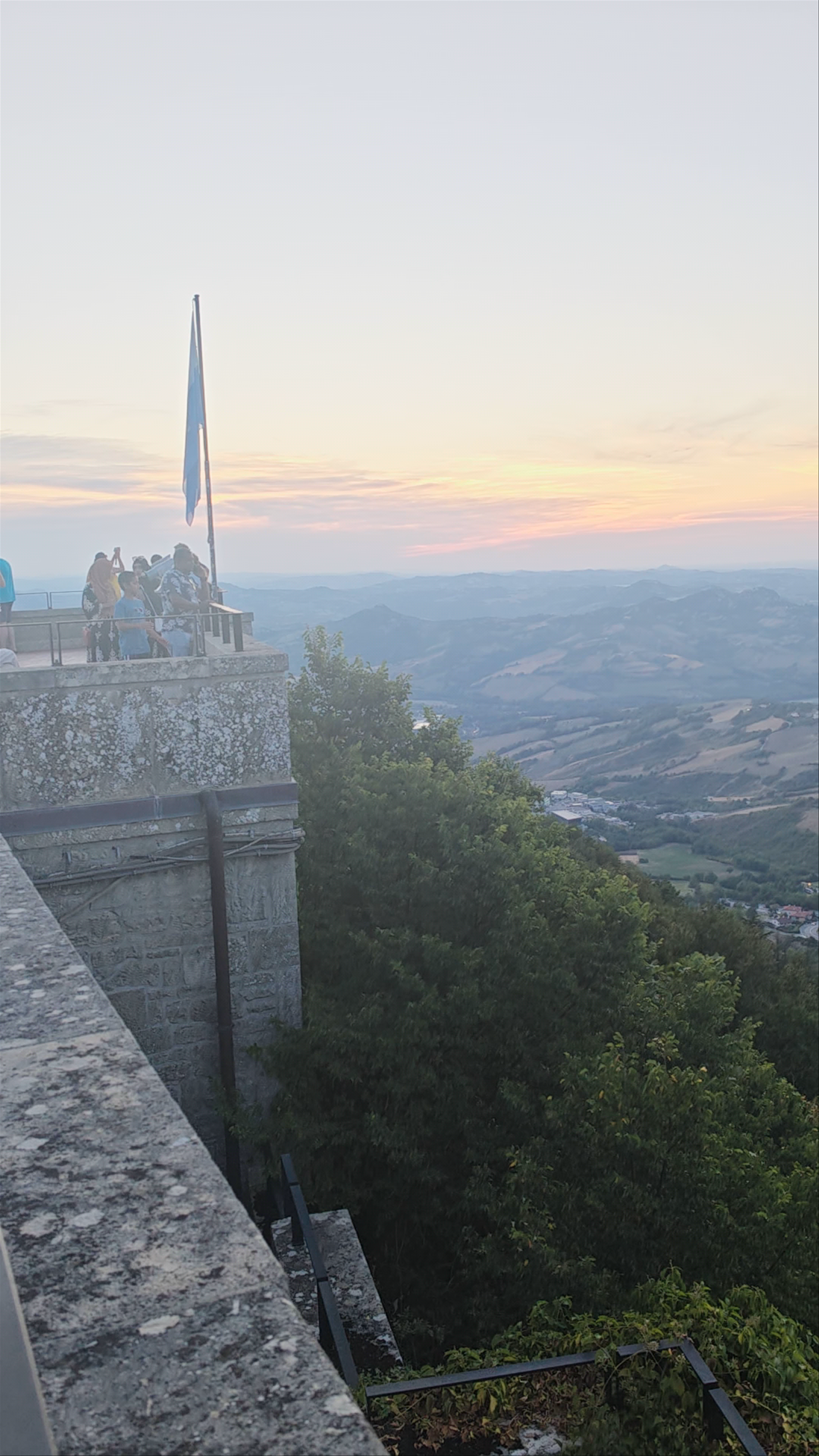 Punto Panoramico arrivo funivia San Marino