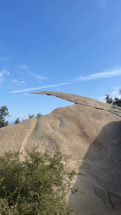 Potato Chip Rock - The rock! - Hiking Near Me - Poway, California