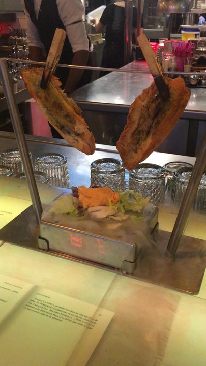 InClan Brutal - The arrival of my sardine tapas - Tapas Bars Near Me - Madrid, M