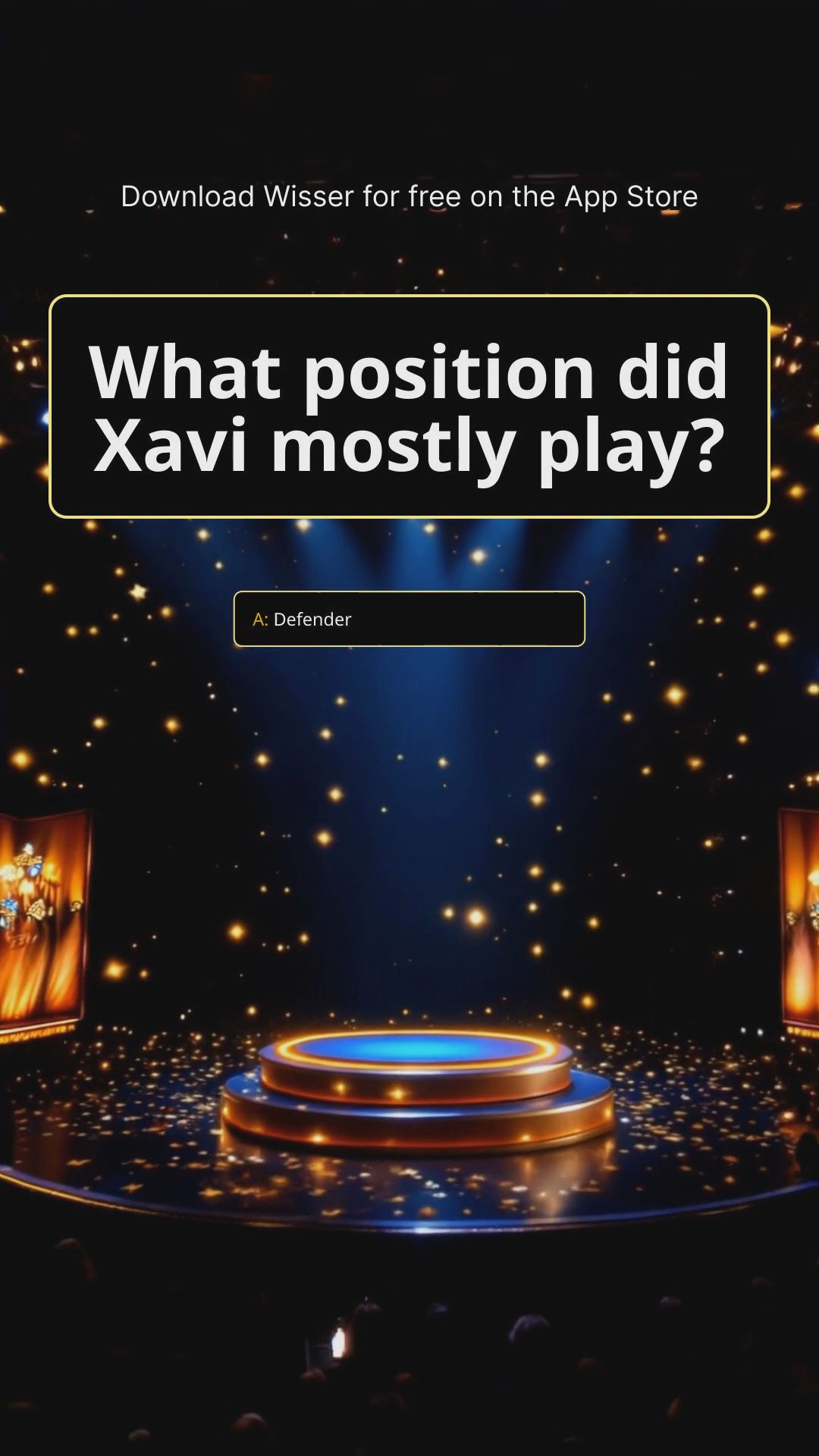 The Vision of Xavi Hernandez