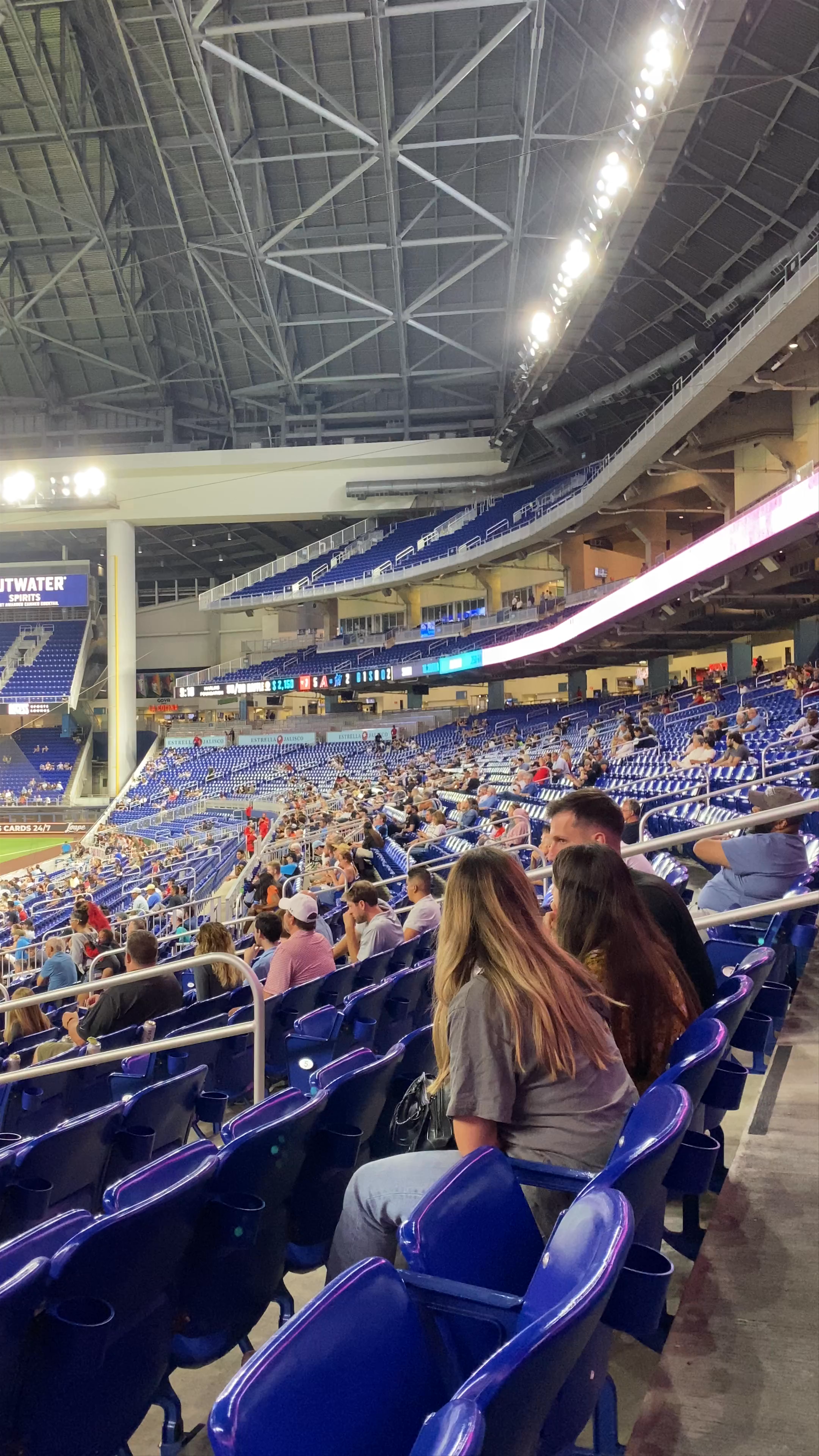 Electric Night at LoanDepot Park: Miami Marlins Baseball Game