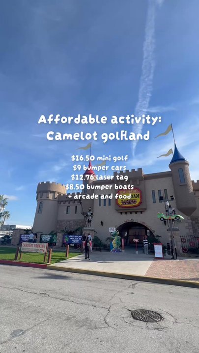Camelot Golfland - Camelot montage ~ - Mini Golf Near Me - Anaheim, California