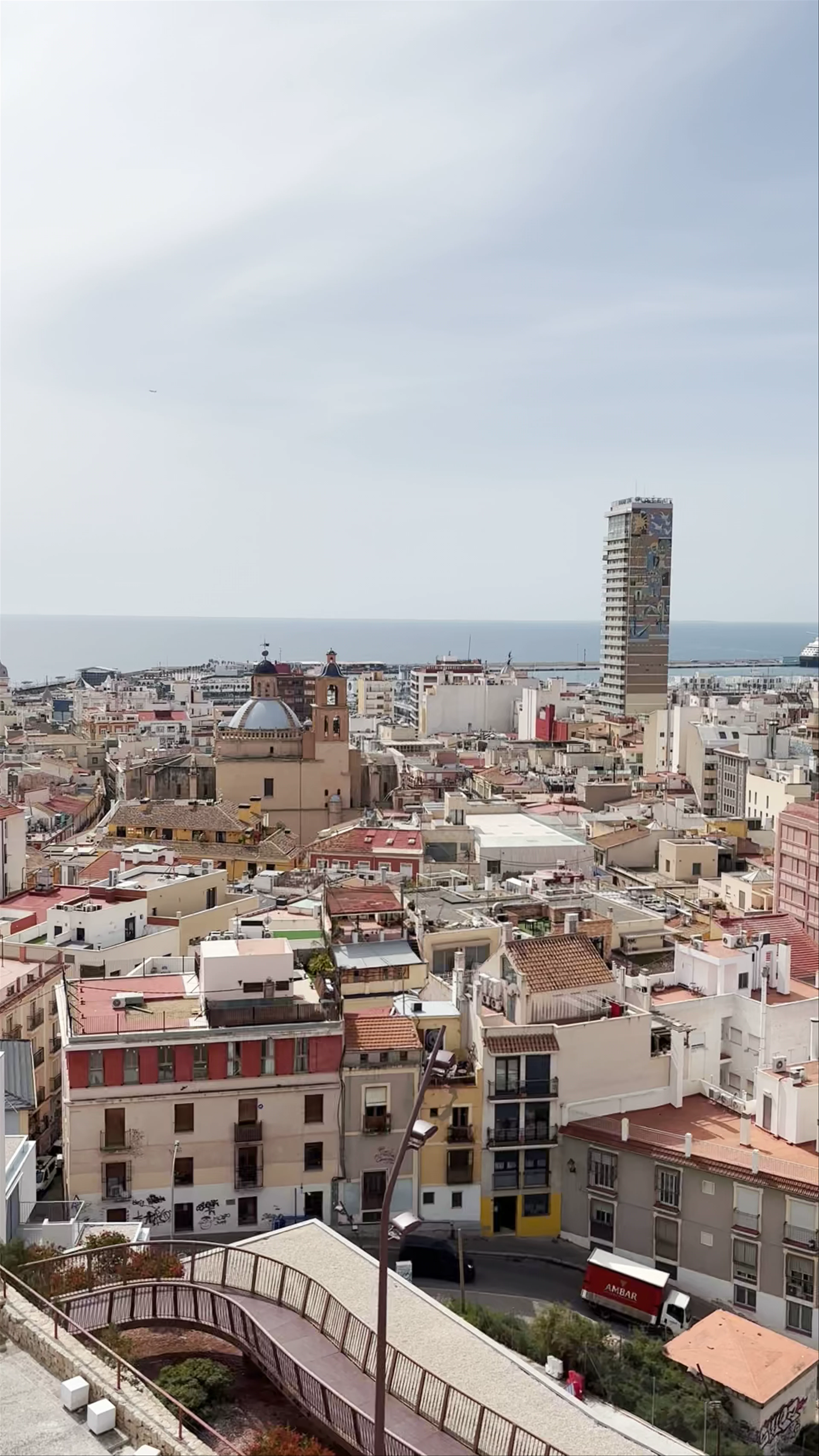 Mirador Alicante, Calle Dean Zaragoza