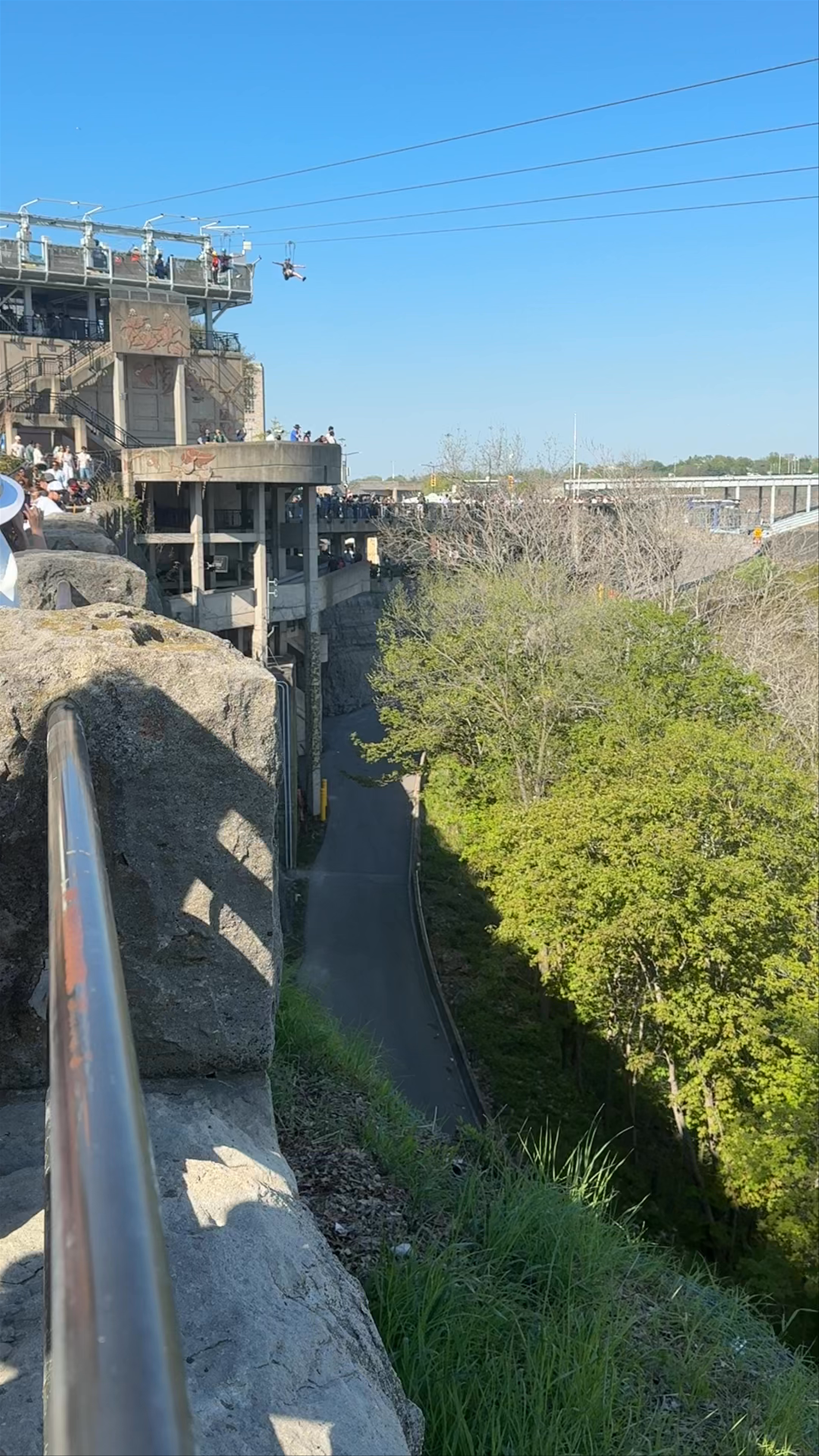 WildPlay Niagara Falls Zipline to the Falls