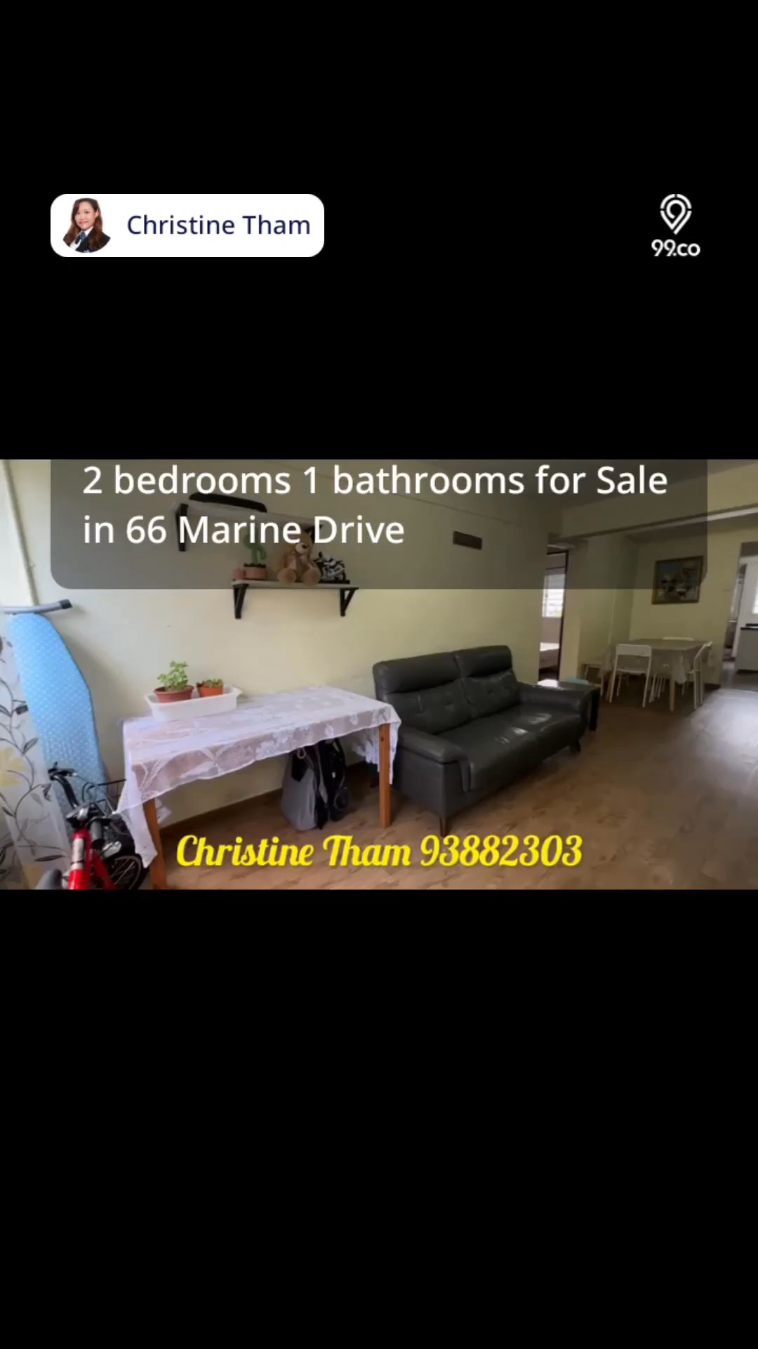 undefined of 818 sqft HDB for Sale in 66 Marine Drive