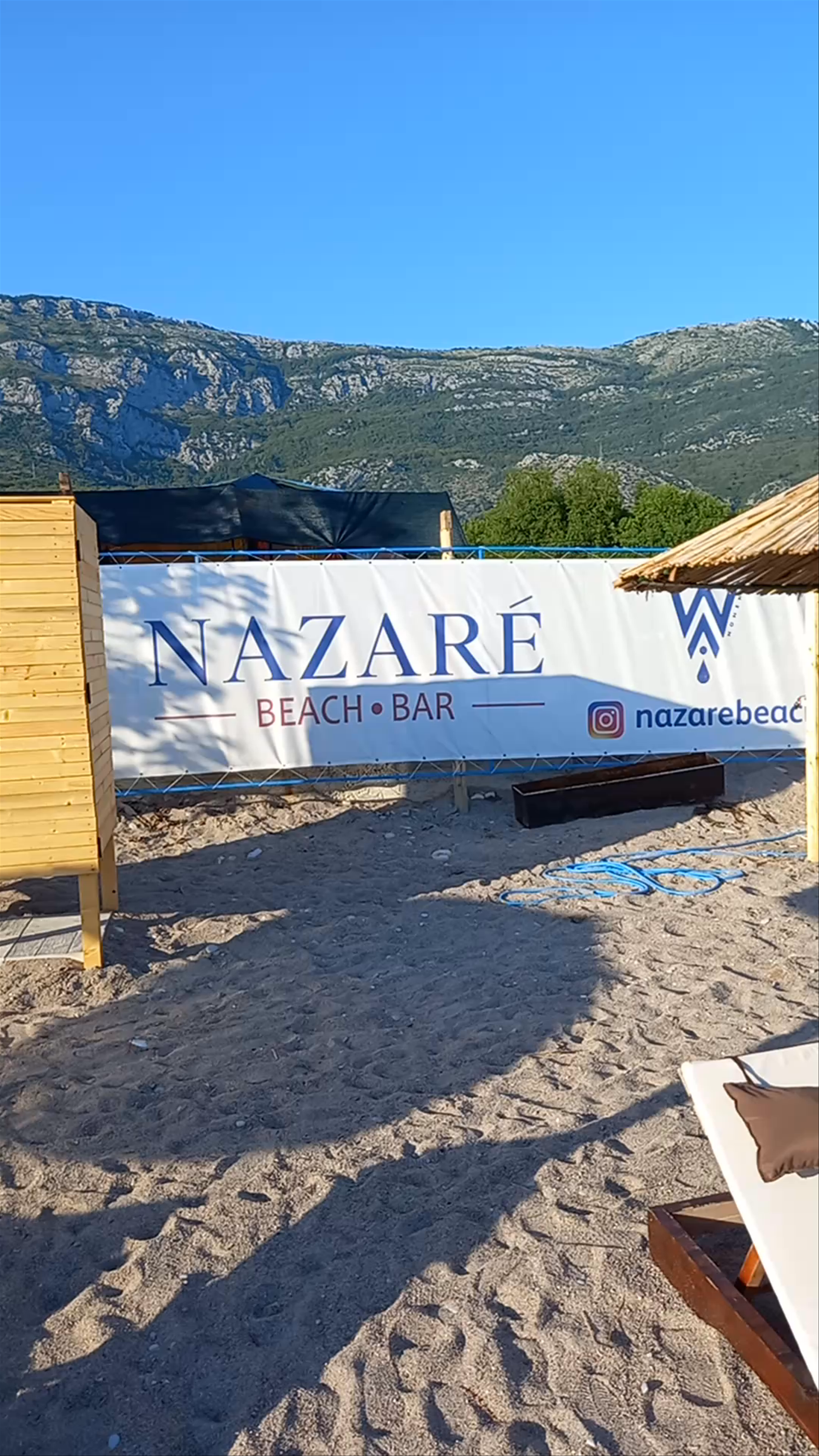 Sunset Serenity at Nazaré Beach Bar, Buljarica