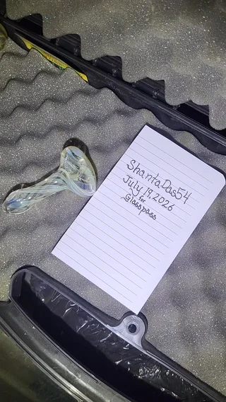 Preview pic of Silver fumed twist spoon