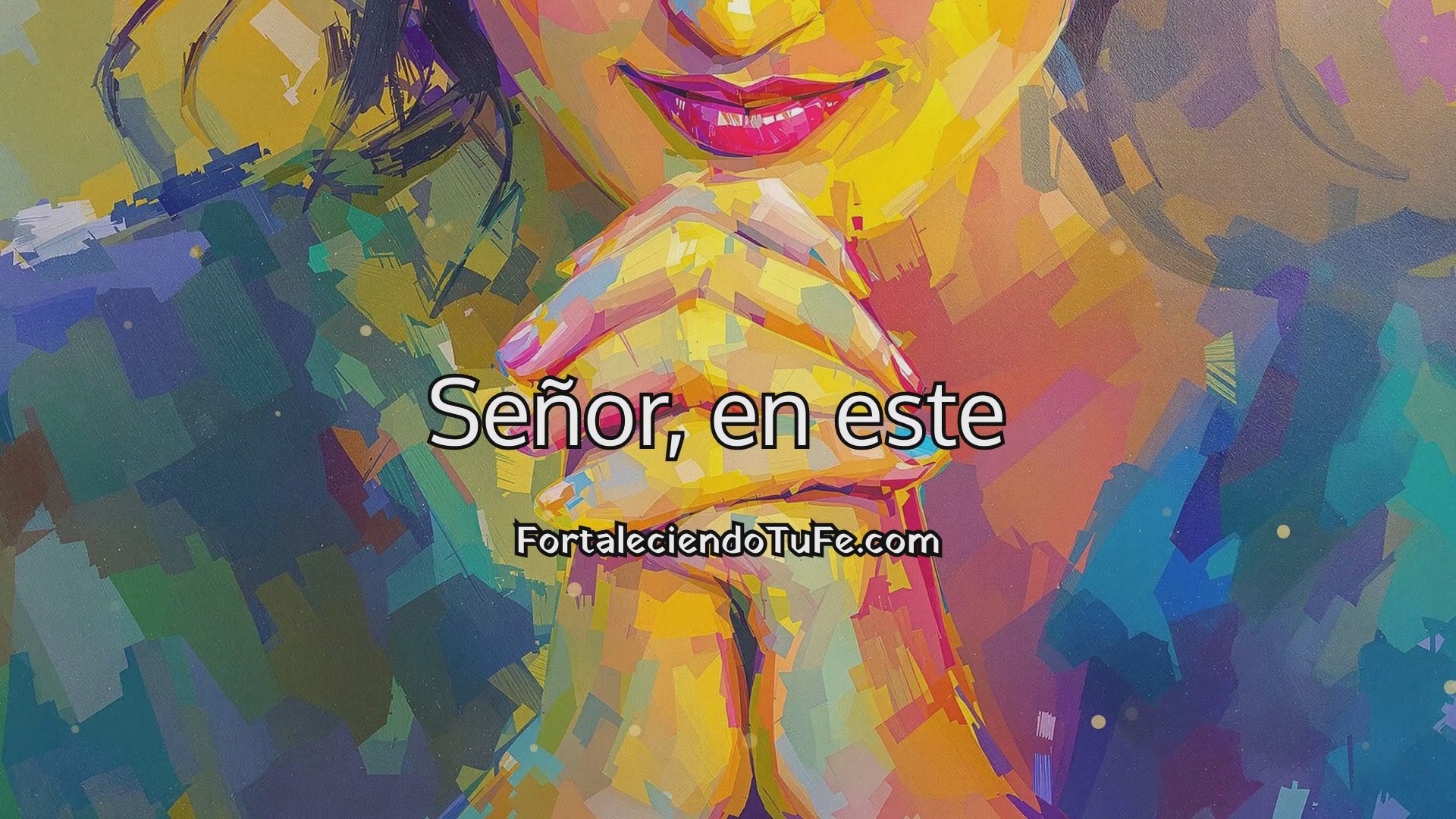 Oración para encontrar paz en Dios y calmar la ansiedad