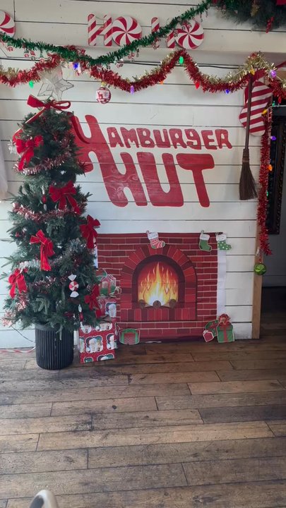 Hamburger Hut - They also have an outside patio area too - Cocktail Bars Near Me - Encinitas, California